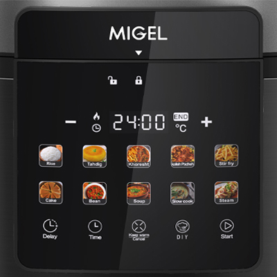 منوی پخت پلوپز GPC 620